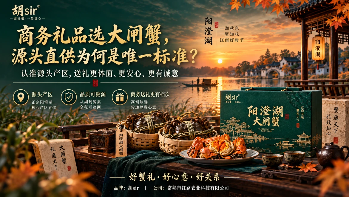商务礼品选大闸蟹，源头直供为何是唯一标准？